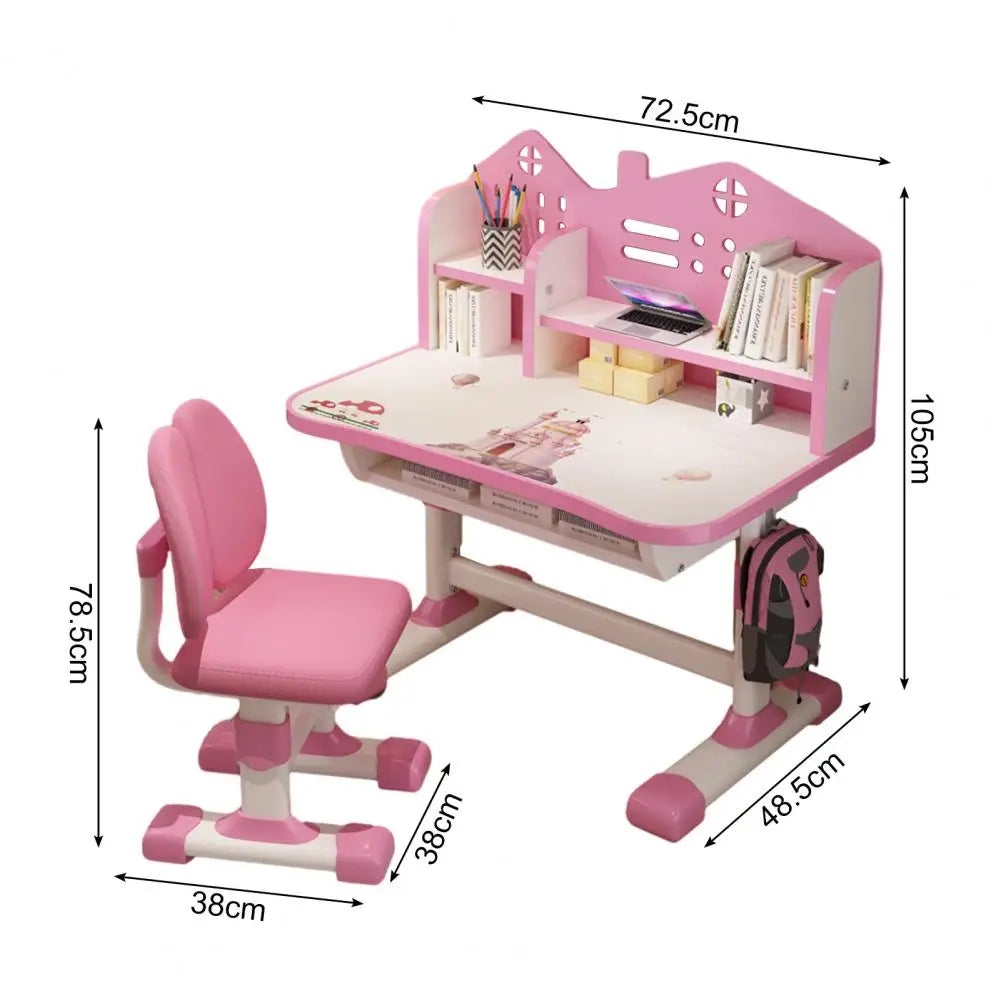 Desk Chair Set Widened Desktop For Efficient Home Office Use