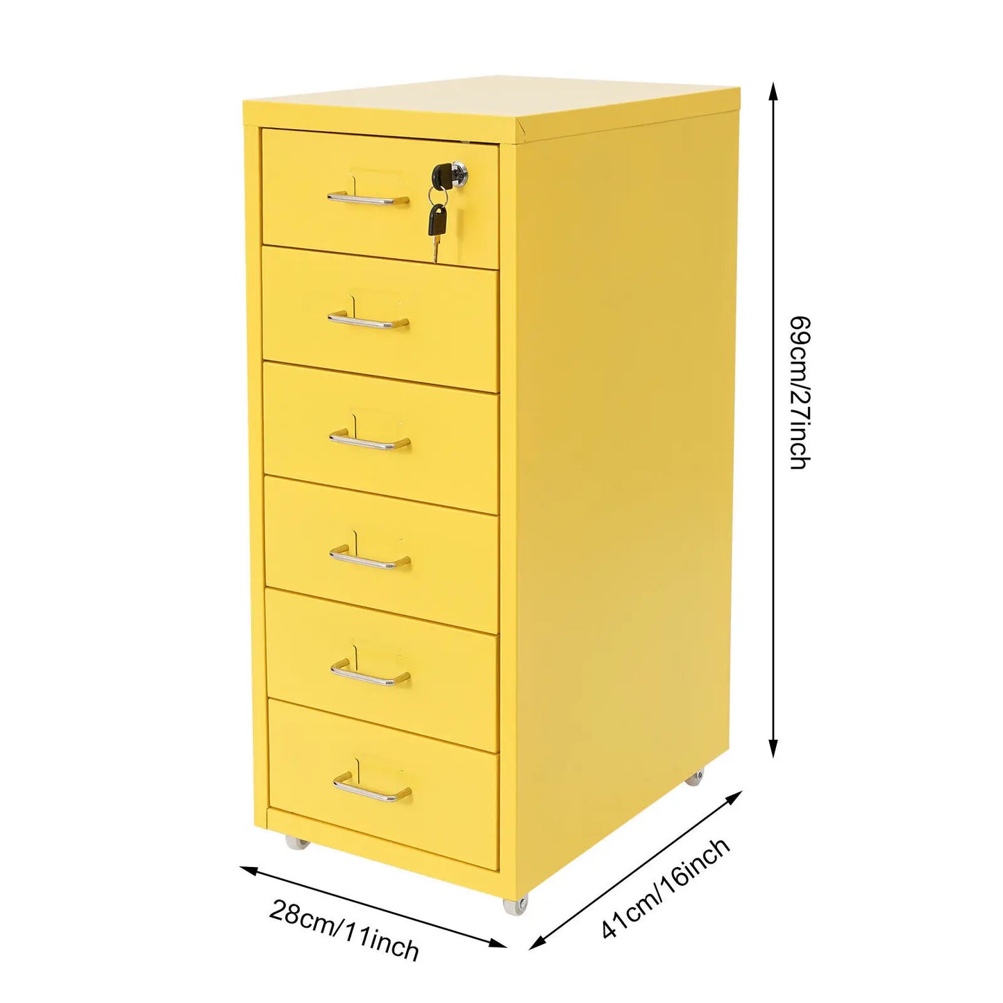 Bymaocar Vertical File Cabinet With Lock For Office Organization