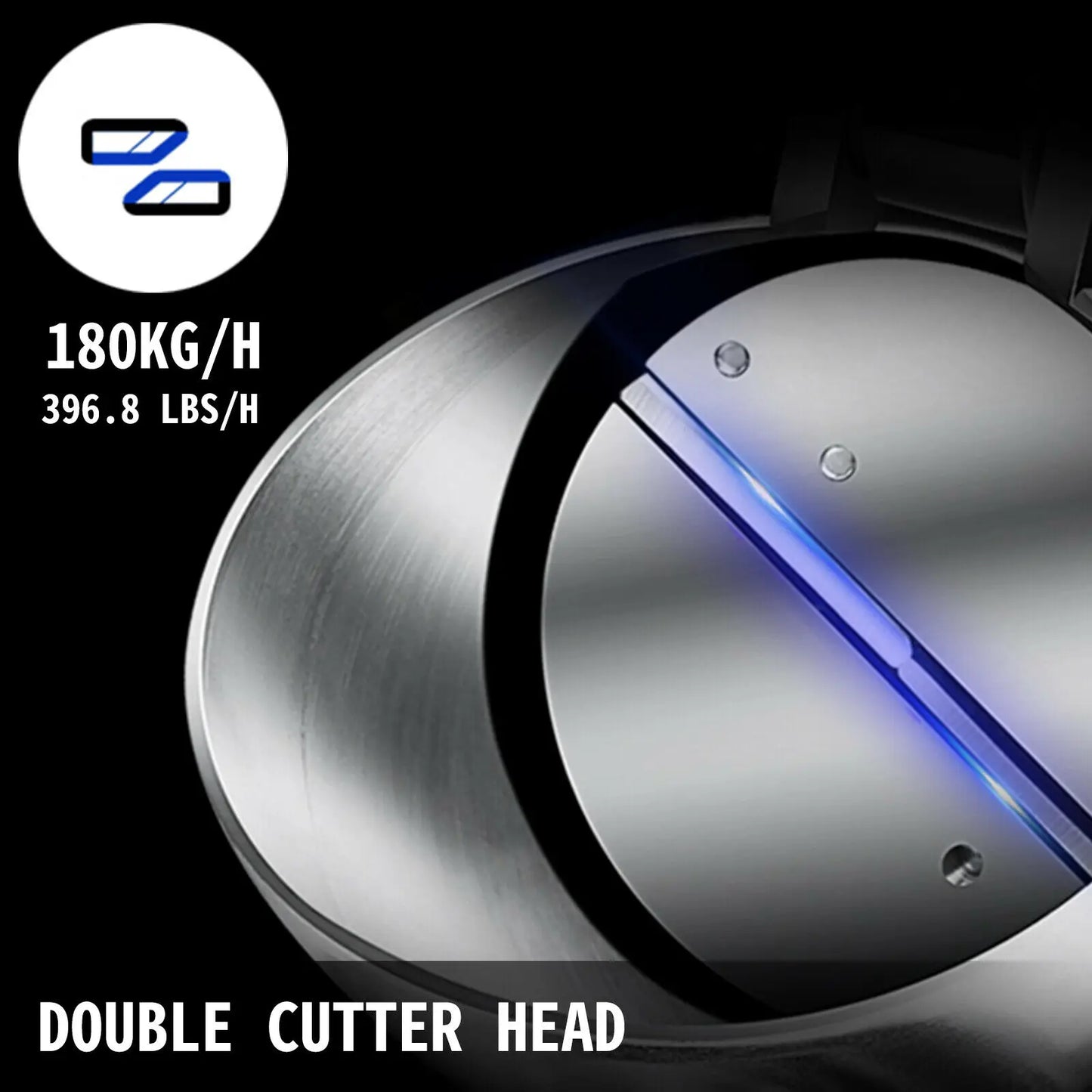 SucceBuy Electric Snow Cone Machine Stainless Steel Commercial