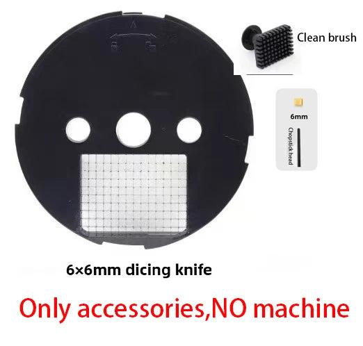 BIAONU Commercial Vegetable Cutter With Dicer Slicer Shredder