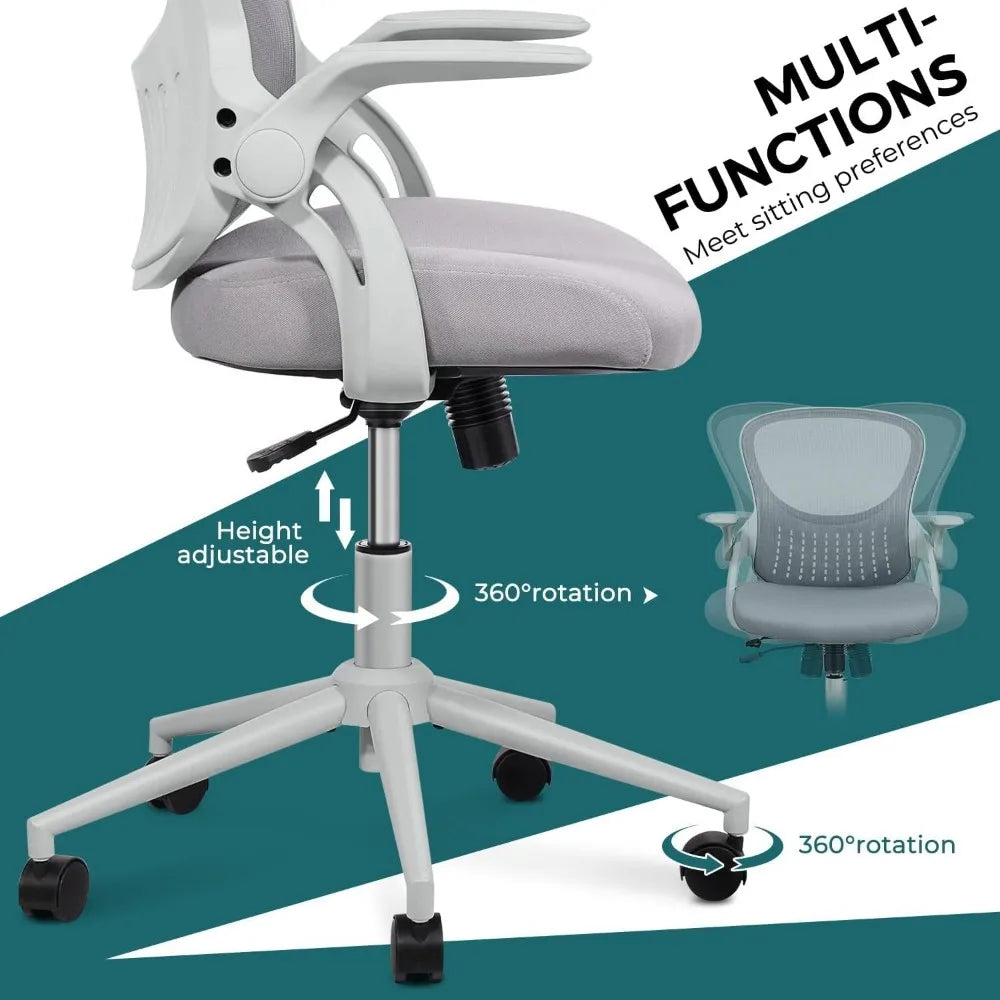 Ergonomic Mesh Office Chair With Adjustable Height