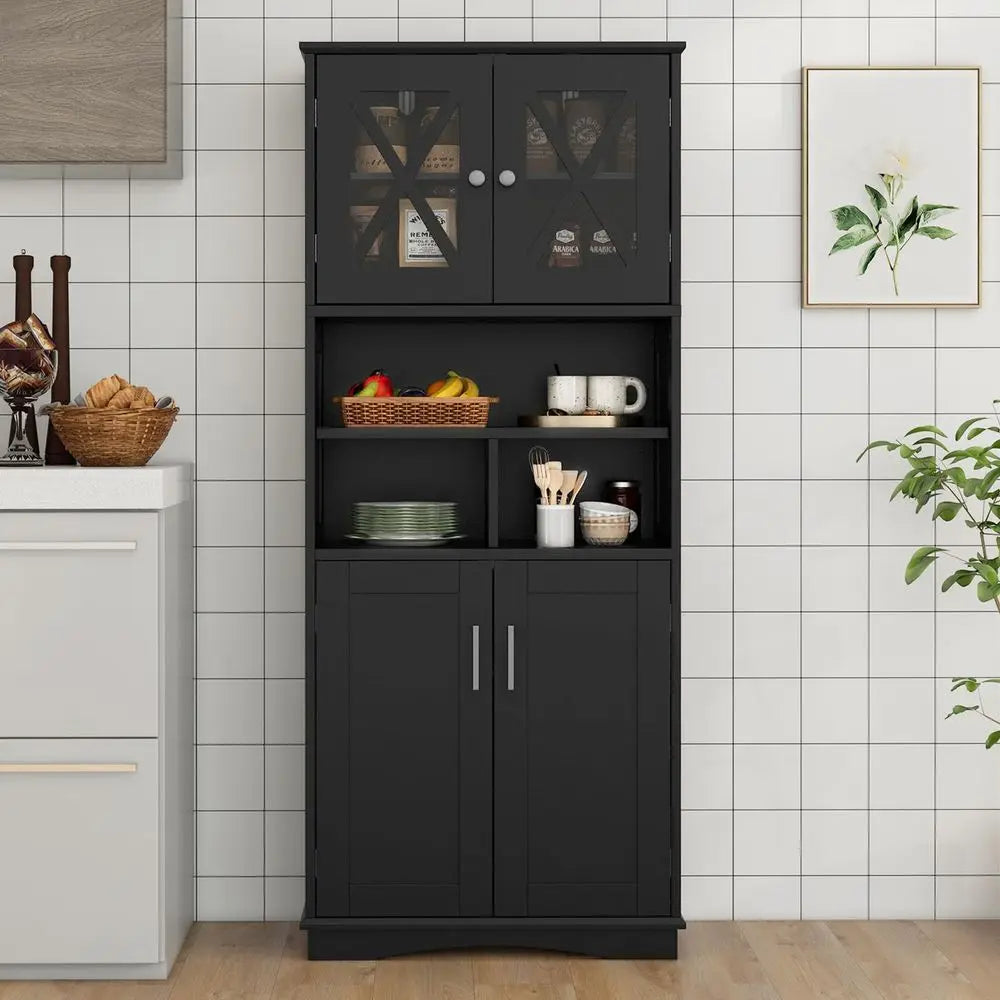 Bathroom Cabinet With Acrylic Doors And Adjustable Shelves