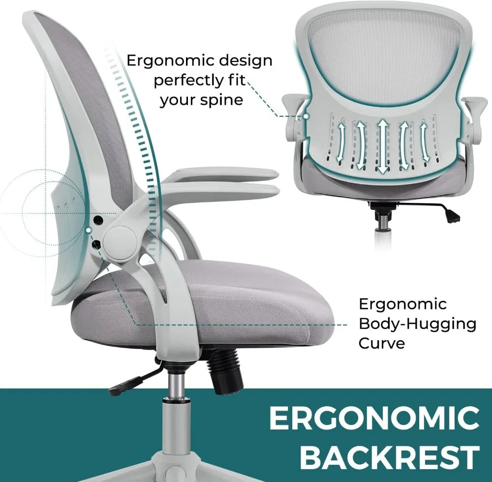 Ergonomic Mesh Office Chair With Adjustable Height