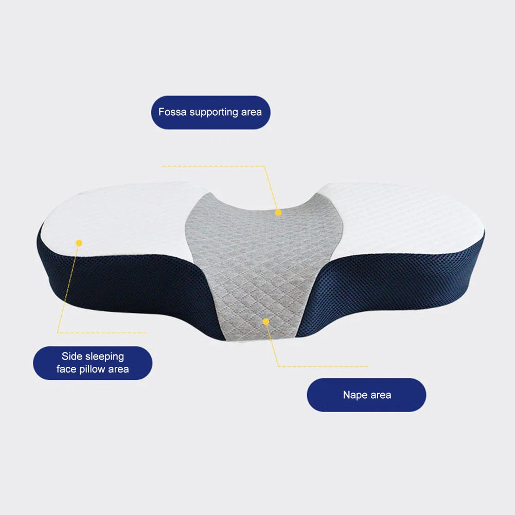Alloet Memory Foam Cervical Pillow For Neck Pain Relief