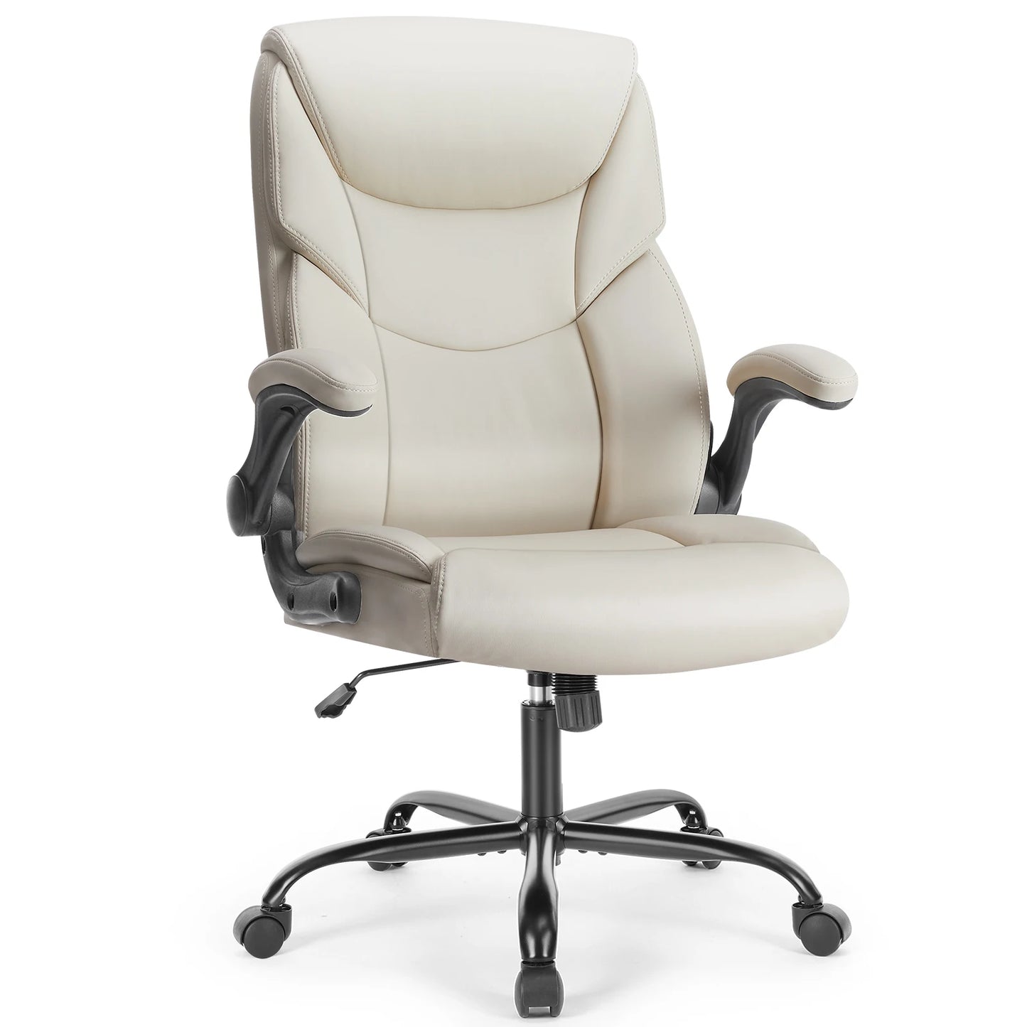 JHK Office Chair Flip-Up Arms for All-Day Comfort Durable