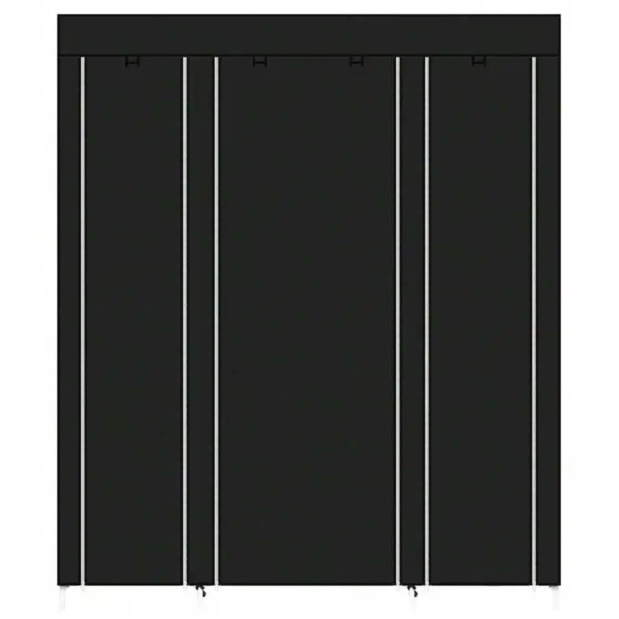 Wardrobe Portable Freestanding With Non-Woven Fabric Shelving