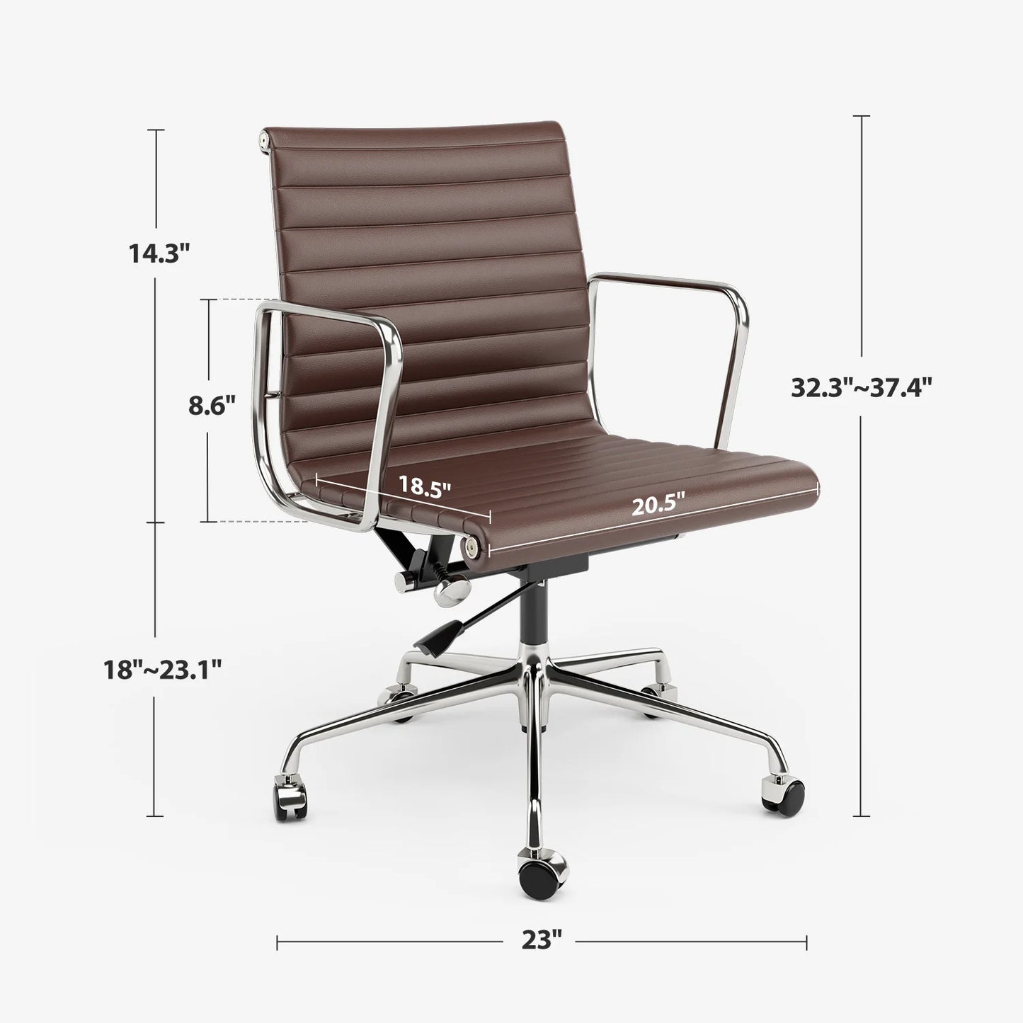 Ergonomics Office Chair Mesh Back Lumbar Support Flip Up Armrests
