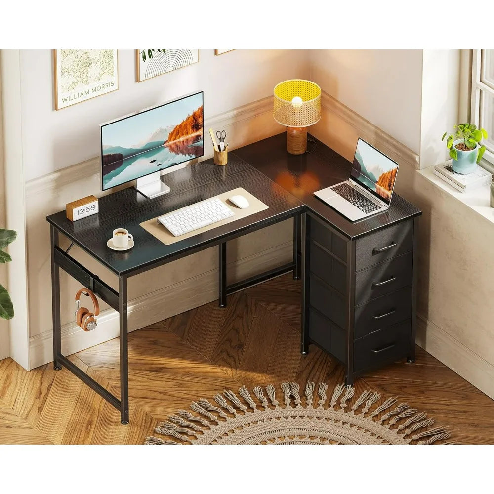 Desk L Shaped Computer Desk For Home Office Setup Now