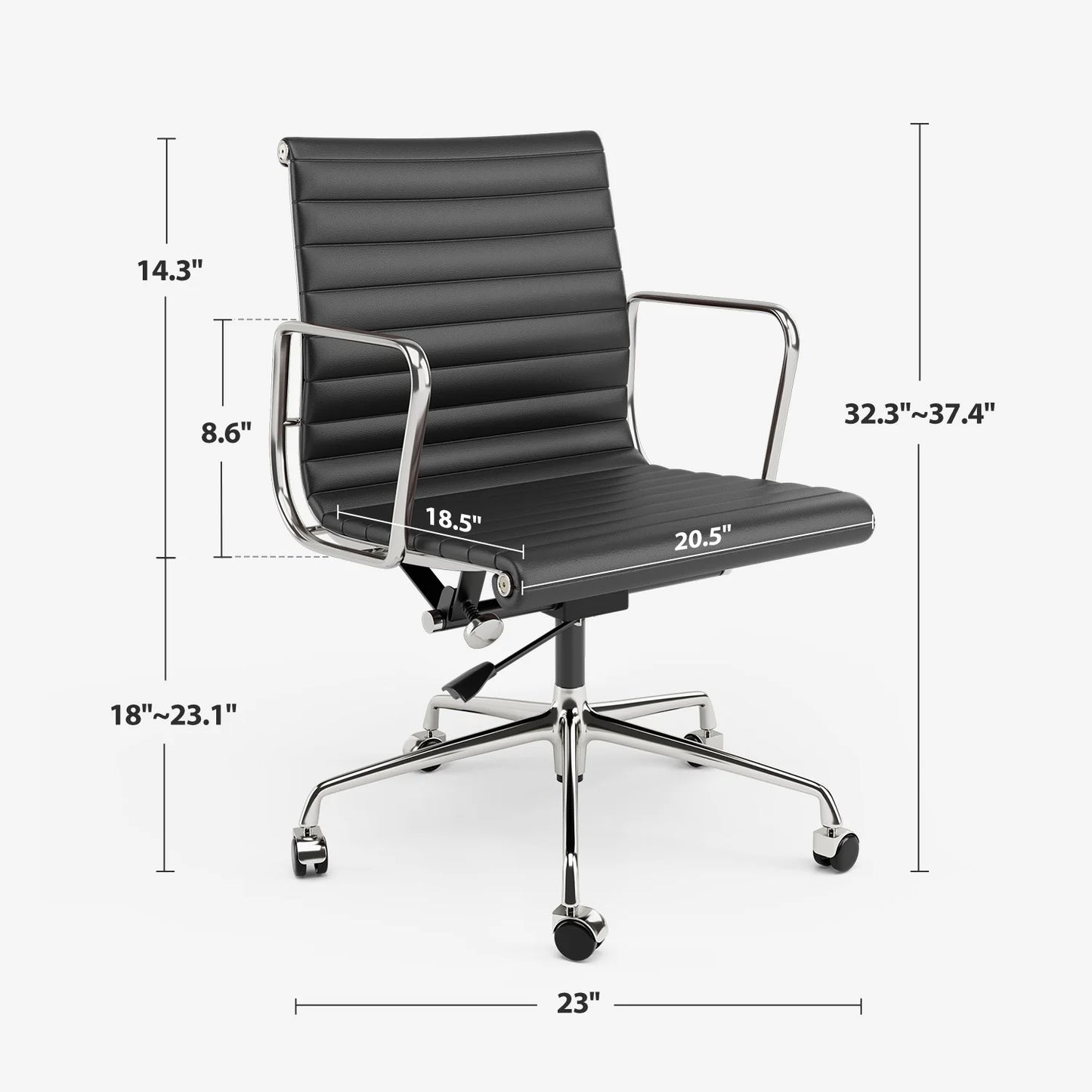 Ergonomics Office Chair Mesh Back Lumbar Support Flip Up Armrests