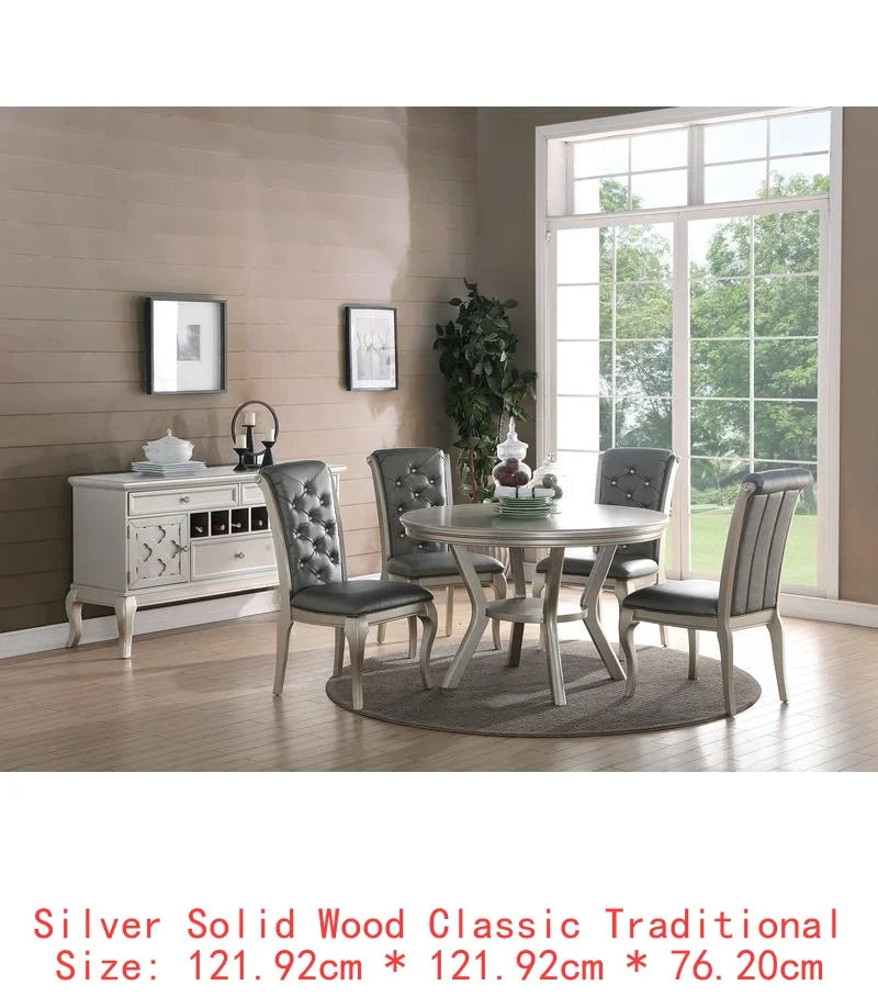 Dining Table Set Glass For Dining Room Home Furniture Collection