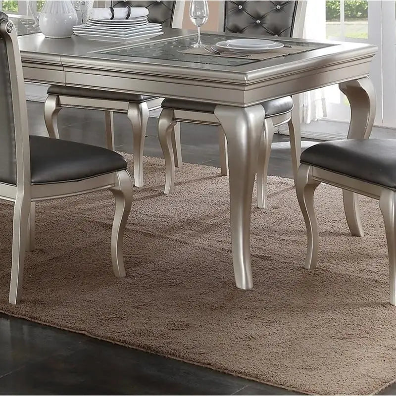 Dining Table Set Glass For Dining Room Home Furniture Collection
