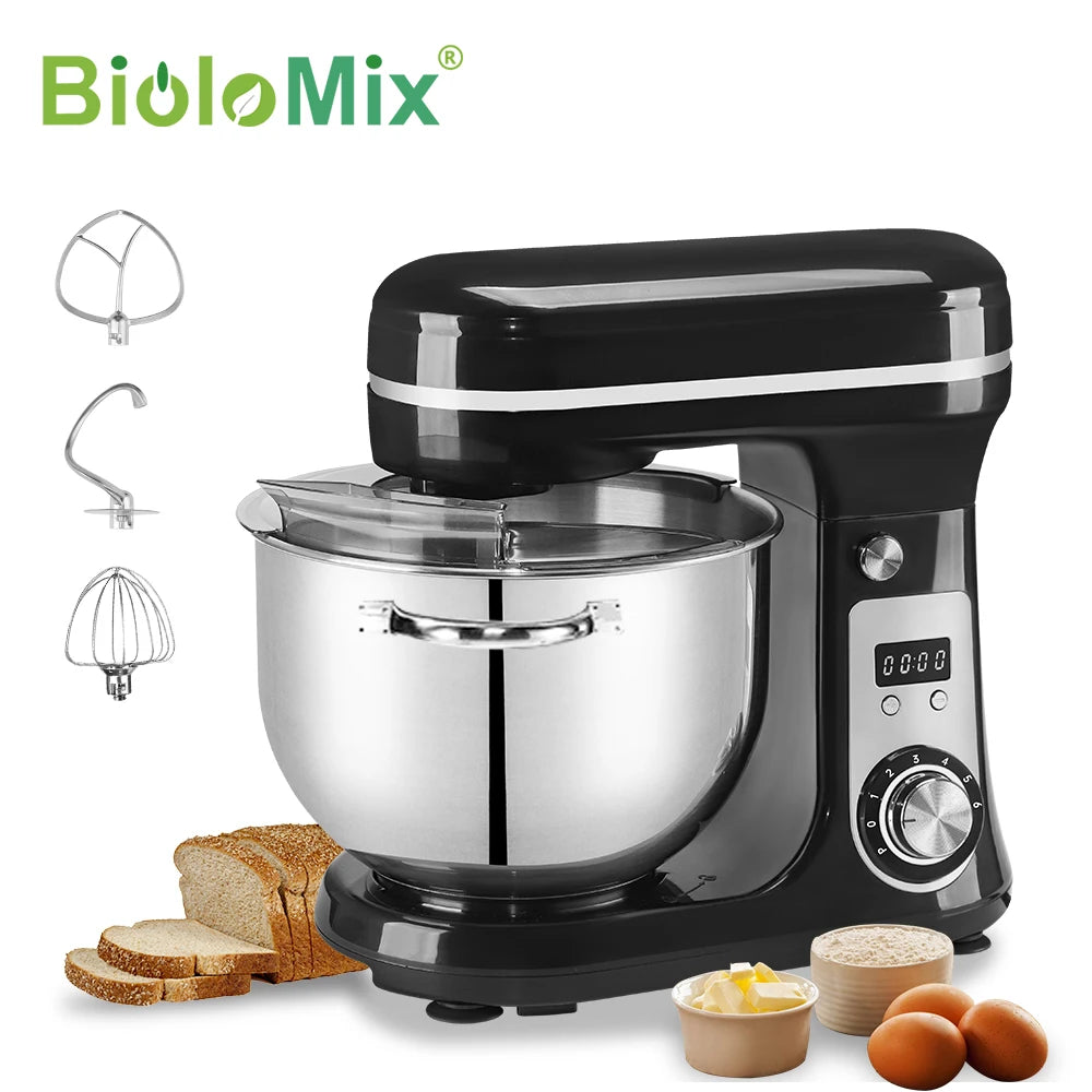 Stand Mixer With Quiet Motor For Home Baking And Mixing