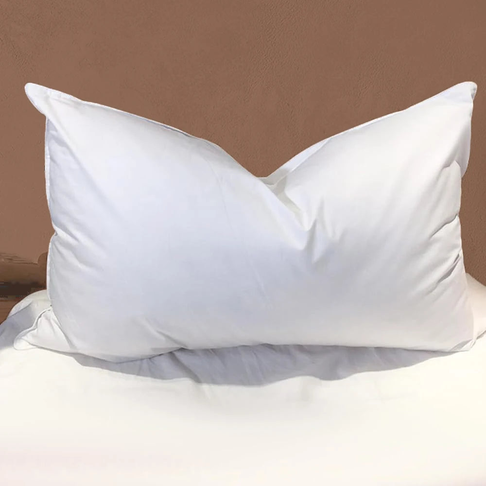 Pillows Duck Feathers And Down Fill 90/10 100% Cotton Cover