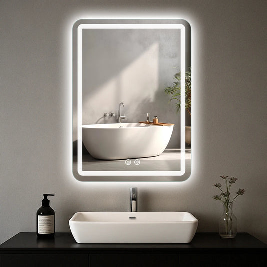 MYGIIVOVO LED Bathroom Mirror Backlit With Demister