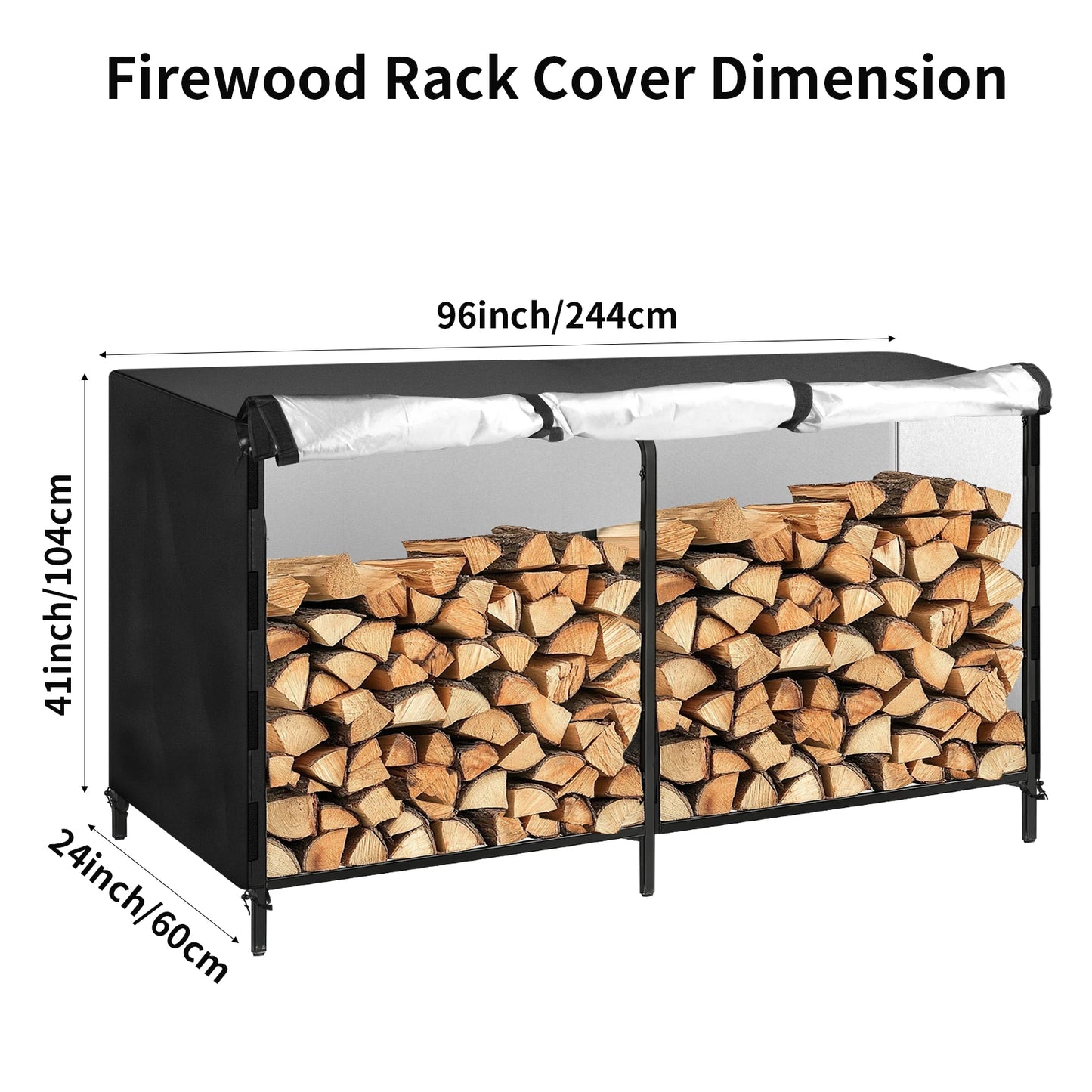 Guangdong Firewood Rack Cover Waterproof 210D Oxford