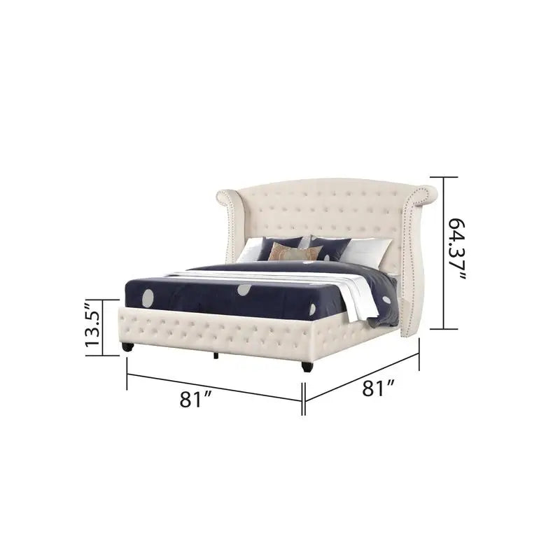 Bedroom Set Wood Construction For Elegant Sleep Space