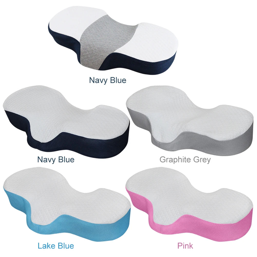 Alloet Memory Foam Cervical Pillow For Neck Pain Relief