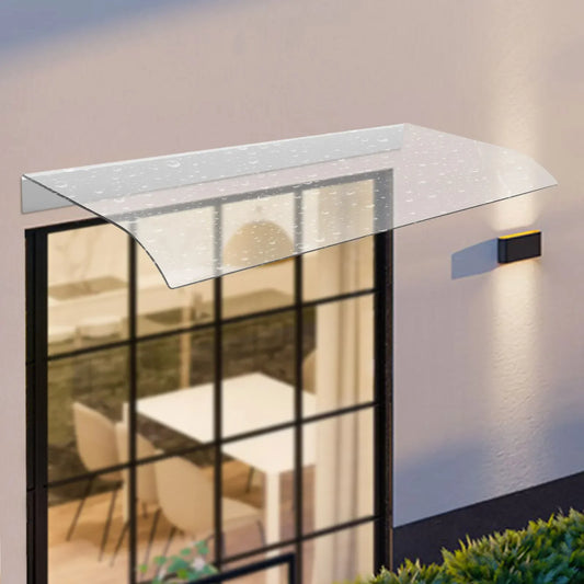 Awning Maintenance-Free Polycarbonate Wall Mount Outdoor Shelter