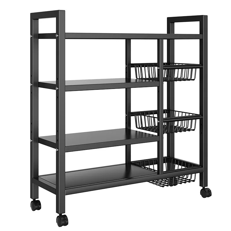 Cabinet Storage Rack 4-Tier Organizer For Kitchen Essentials