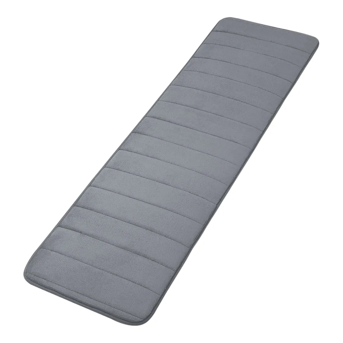 Bathroom Rug Memory Foam Striped Absorbent Eco-Friendly