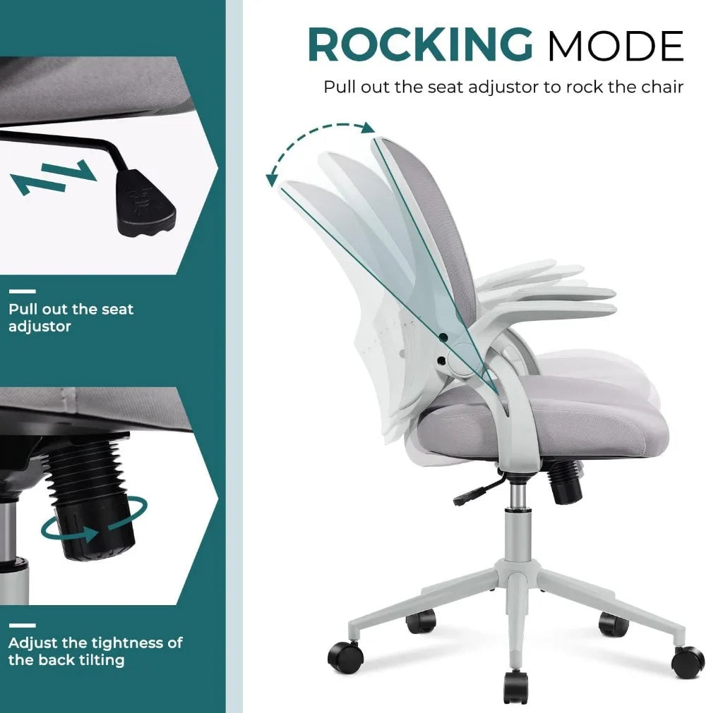 Ergonomic Mesh Office Chair With Adjustable Height