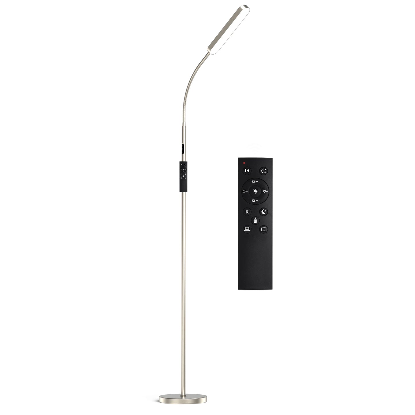 Hign-concerned LED Standing Floor Lamp With Remote Dimmable