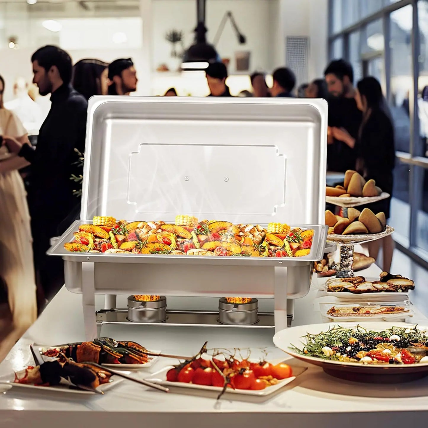 Chafing Dish Stainless Steel Buffet Set