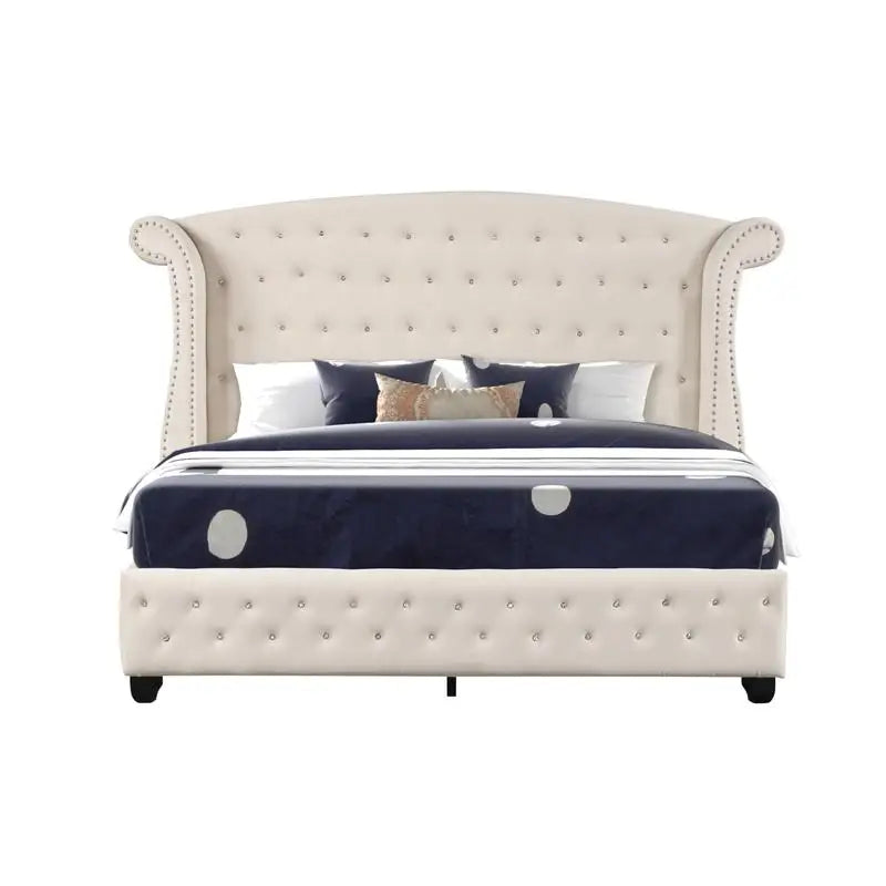 Bedroom Set Wood Construction For Elegant Sleep Space