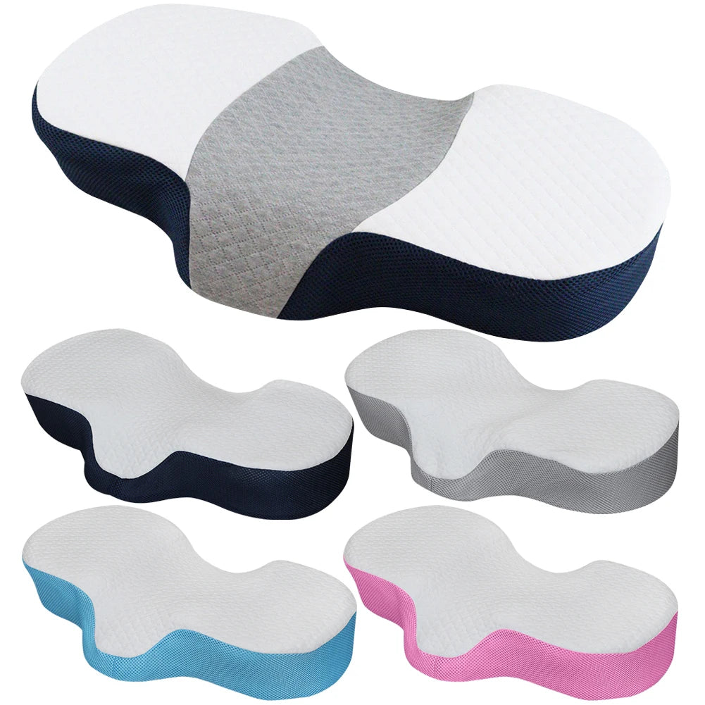 Alloet Memory Foam Cervical Pillow For Neck Pain Relief
