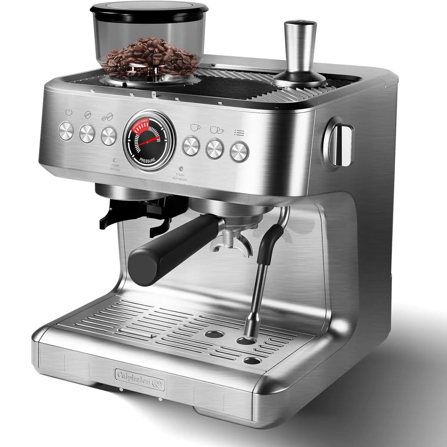 Acekool Espresso Machine With Grinder 20 Bar PID Milk Frother