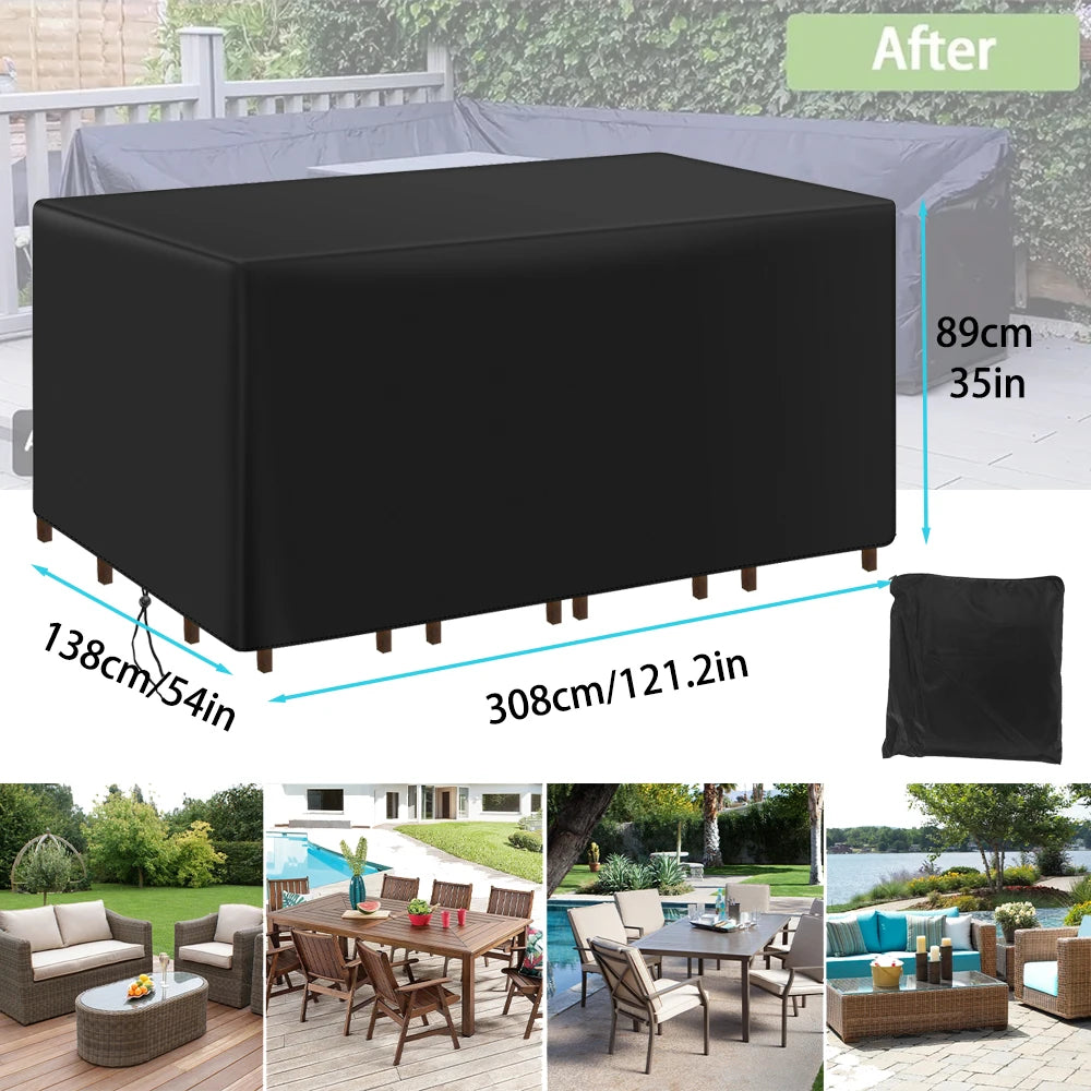Outdoor Furniture Cover UV Protected Weatherproof Durable
