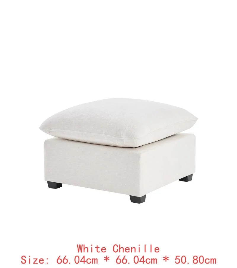 CN Sichuan Sofa UShape 7Seat Chenille Modular Sectional