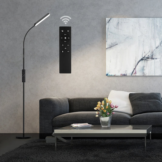 Hign-concerned LED Standing Floor Lamp With Remote Dimmable