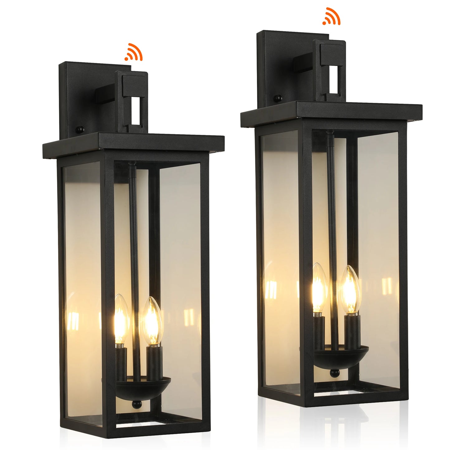ARLGSITE Wall Lantern Dusk-To-Dawn Sensor-Operated