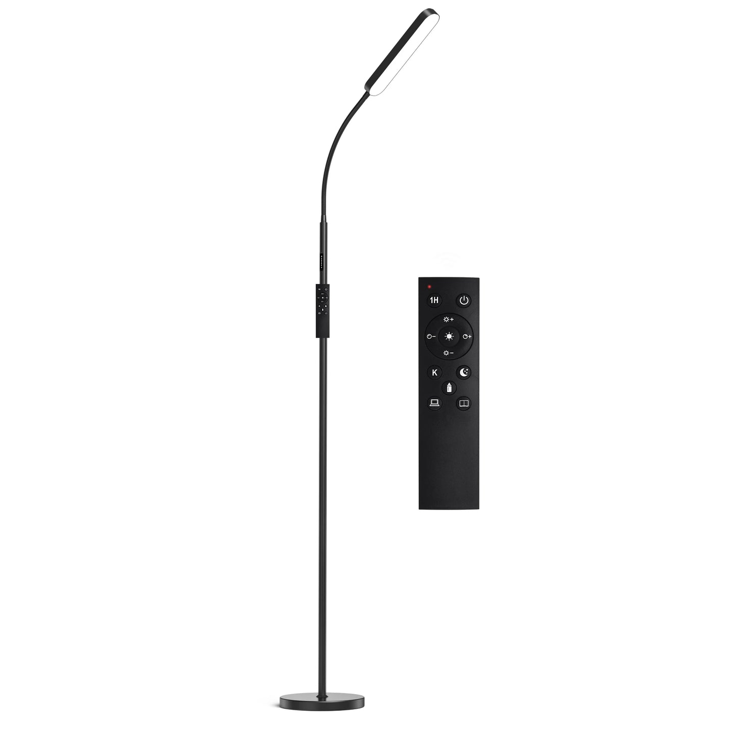 Hign-concerned LED Standing Floor Lamp With Remote Dimmable