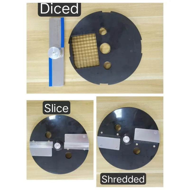 BIAONU Commercial Vegetable Cutter With Dicer Slicer Shredder