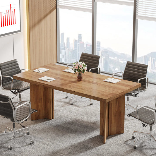 Tribesigns Executive Desk Wooden Tabletop
