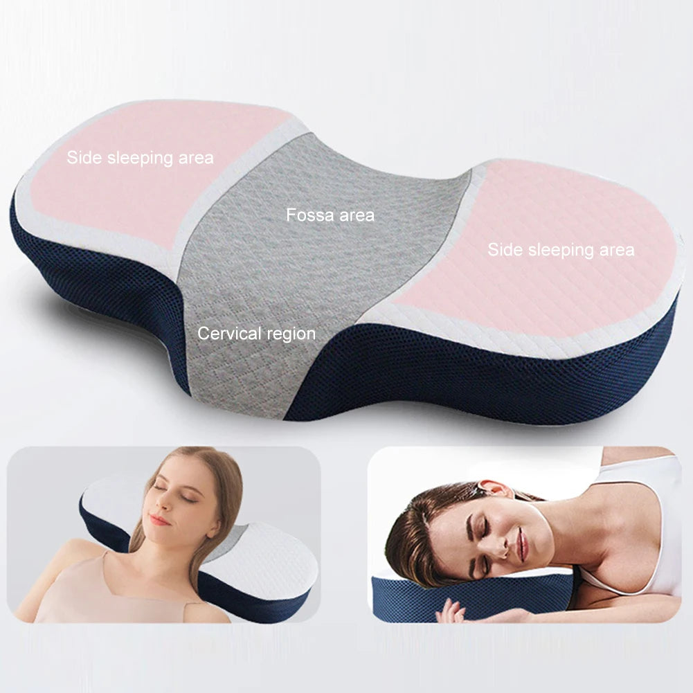 Alloet Memory Foam Cervical Pillow For Neck Pain Relief