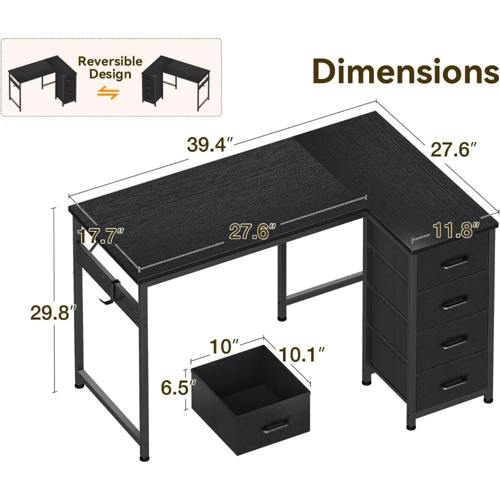 Desk L Shaped Computer Desk For Home Office Setup Now