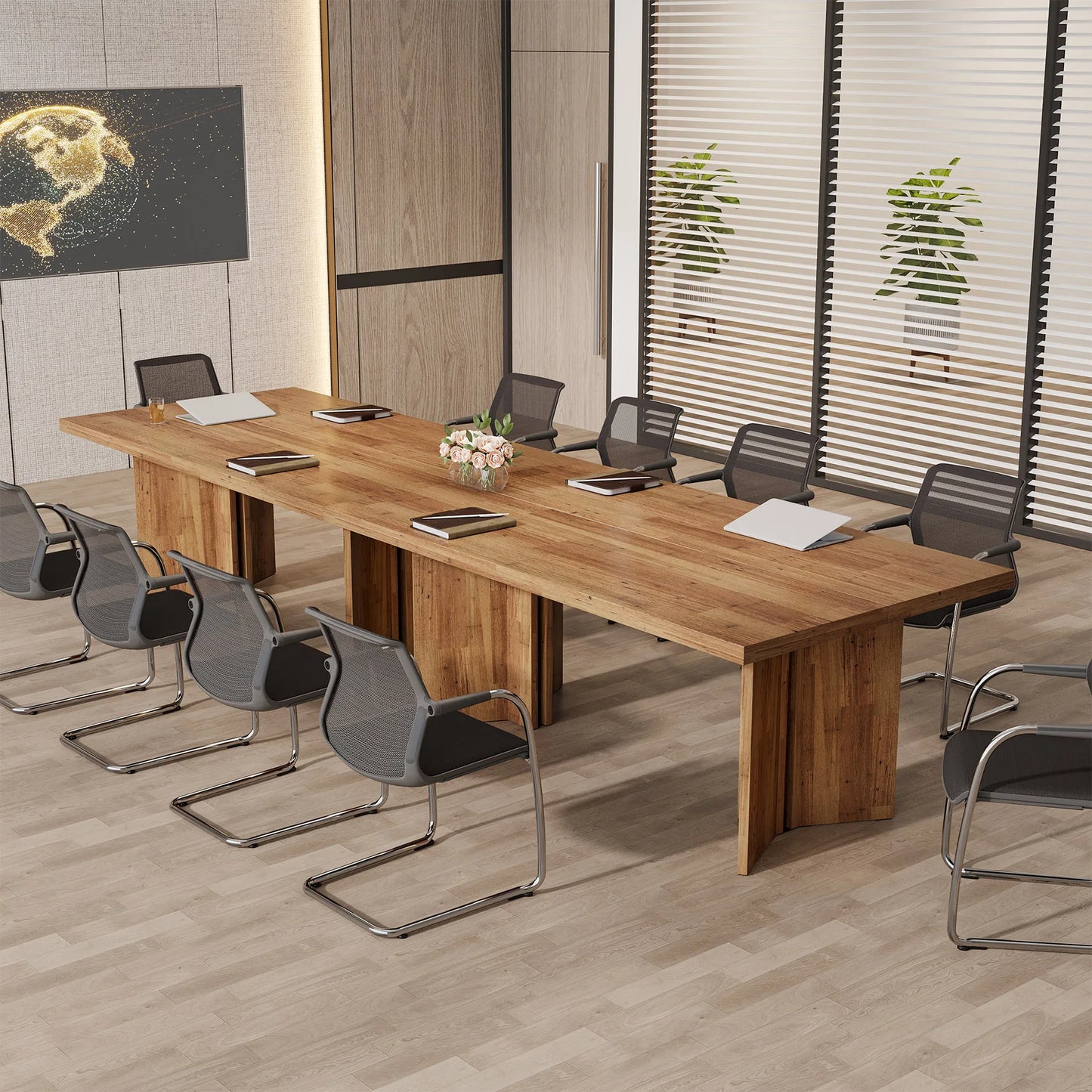 Tribesigns Executive Desk Wooden Tabletop