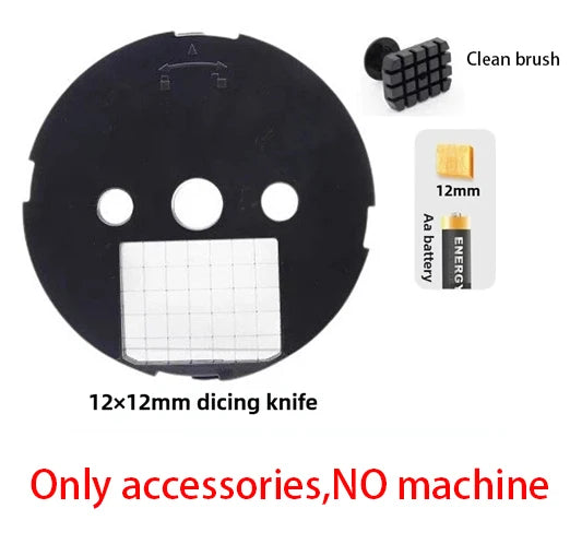 BIAONU Commercial Vegetable Cutter With Dicer Slicer Shredder